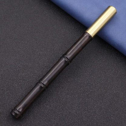 Custom Made Retro Solid Brass Sandalwood Craft Pen Ball Point Pen EDC Gift