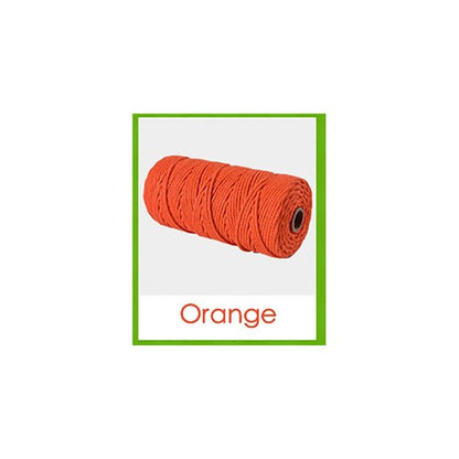 3mm Colorful Cotton Cord Twisted Macrame Rope Handmade Craft String Textile Diy