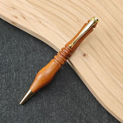Ebony Wood Click Ballpoint Pen Creative Gift Wooden Pen Customizable Handmade