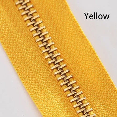 No3 Zipper Tape Brass Teeth One Way Zipper Bag Handbag Hand DIY Accessories
