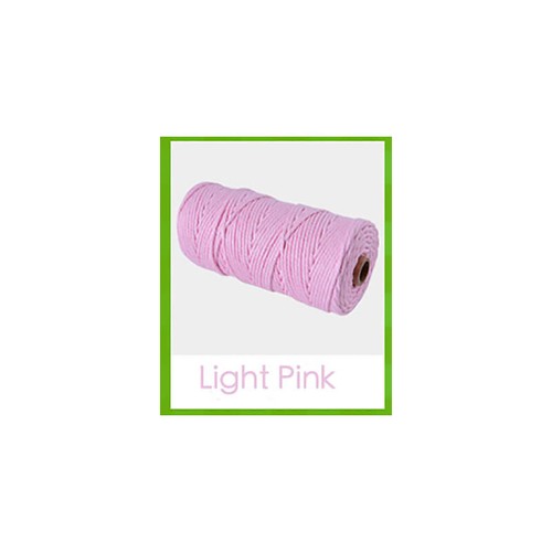 3mm Colorful Cotton Cord Twisted Macrame Rope Handmade Craft String Textile Diy