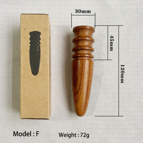 Blackwood Rosewood Leathercraft Multi-size Trim Edge Burnisher Polish Stick Tool