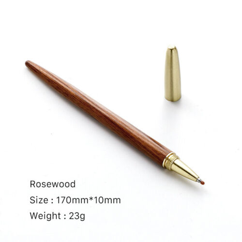 Custom Made Retro Solid Brass Sandalwood Craft Pen G2 Ball Point Pen EDC Gift2