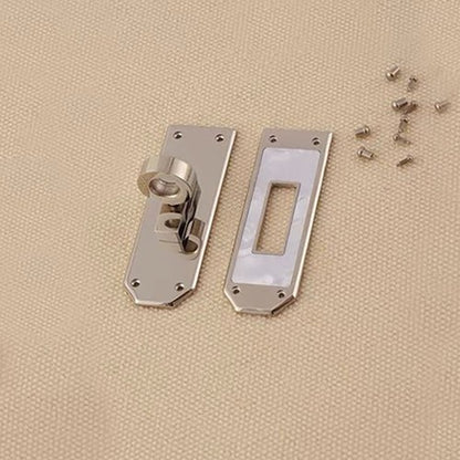 Stainless Steel Mother of Pearl Twist Lock Clasp for DIY Luxury Leather craft