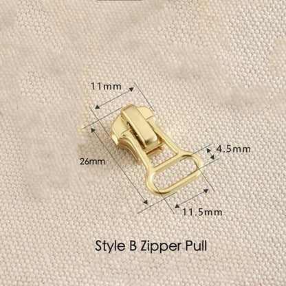 YKK No5 Zipper Tape Brass Teeth One Way Zipper Bag Handbag Hand DIY Accessories