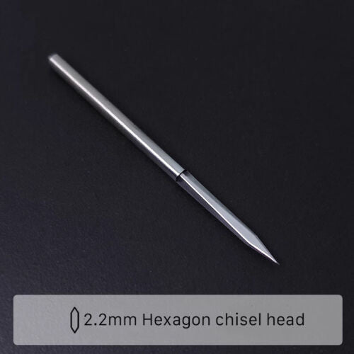 Professional Leather Craft Stitching Awl Sewing Tools Round Diamond Hexagon DIY