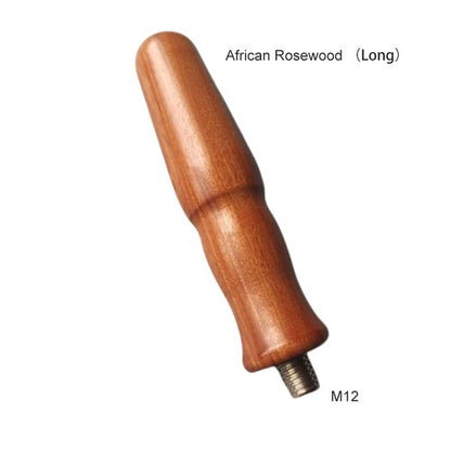 Custom Walnut or African Rosewood Grip DIY Wooden Handle for Espresso Machine