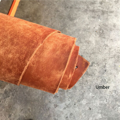 Puebalo Style Vegetable Tanned Cowhide Nubuck Leather Craft Matte Material Diy 1.2mm Thickness