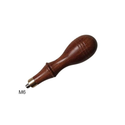 Custom Made Wooden Handle Replacement With M6 Screw for Espresso Machine DIY