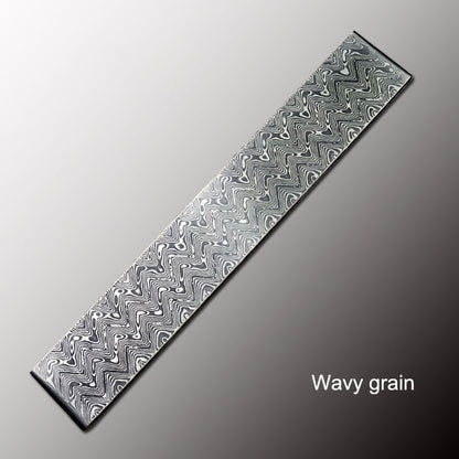 Damascus Steel Blank Making Knife Blade Diy Material VG10 Sandwich Heat Treated