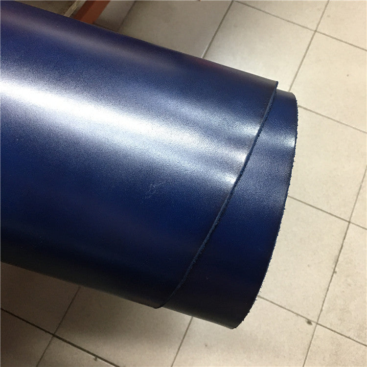 Colorful Vegetable Tanned Cowhide Leather Material Glossy Surface Tochigi Style 2.0mm Thickness