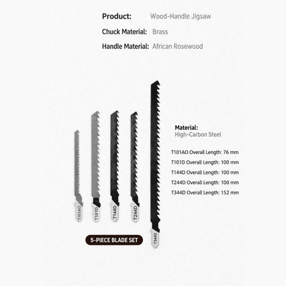 Mini Hand Saw Wooden Handle Replaceable Fine/Coarse Blade Wood Cutting Tool