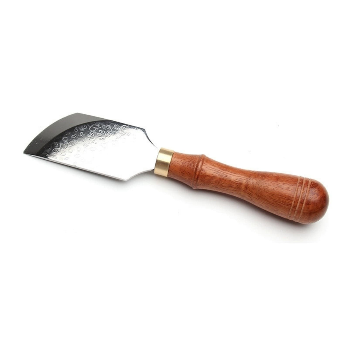 Multi-Size Damascus Steel Leather Craft Skiving Knife Red Sandalwood Handle