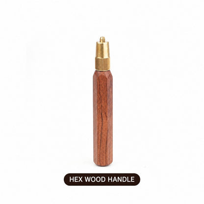 Mini Hand Saw Wooden Handle Replaceable Fine/Coarse Blade Wood Cutting Tool