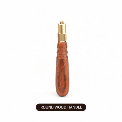Mini Hand Saw Wooden Handle Replaceable Fine/Coarse Blade Wood Cutting Tool