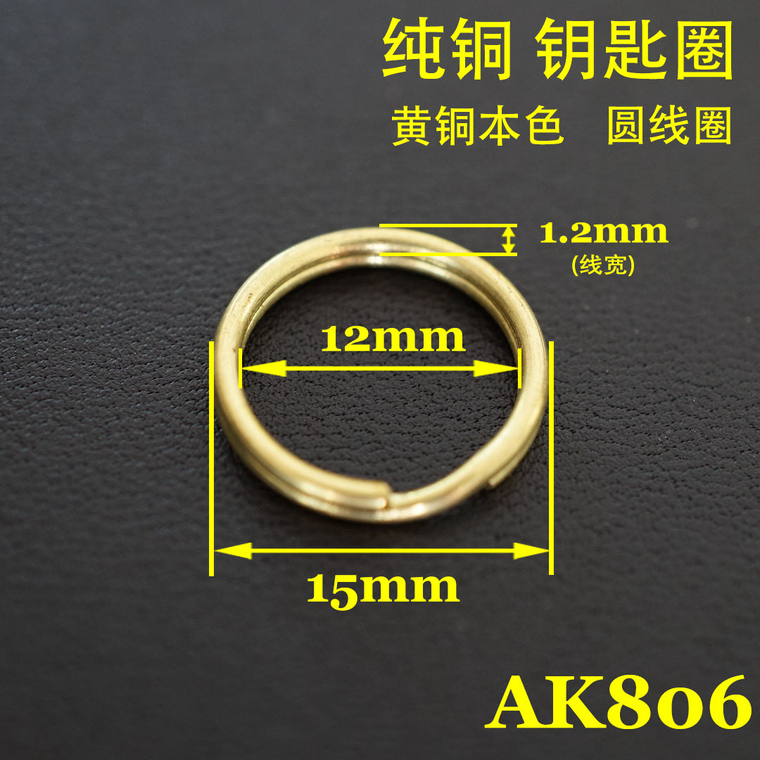 ITEM DESCRIPTION   Brand new and High quality Material: Solid brass Size: see picture  Welcome Wholesale    Package Included:   10pcs