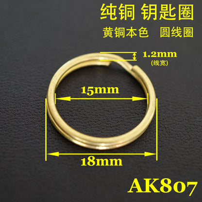 ITEM DESCRIPTION   Brand new and High quality Material: Solid brass Size: see picture  Welcome Wholesale    Package Included:   10pcs