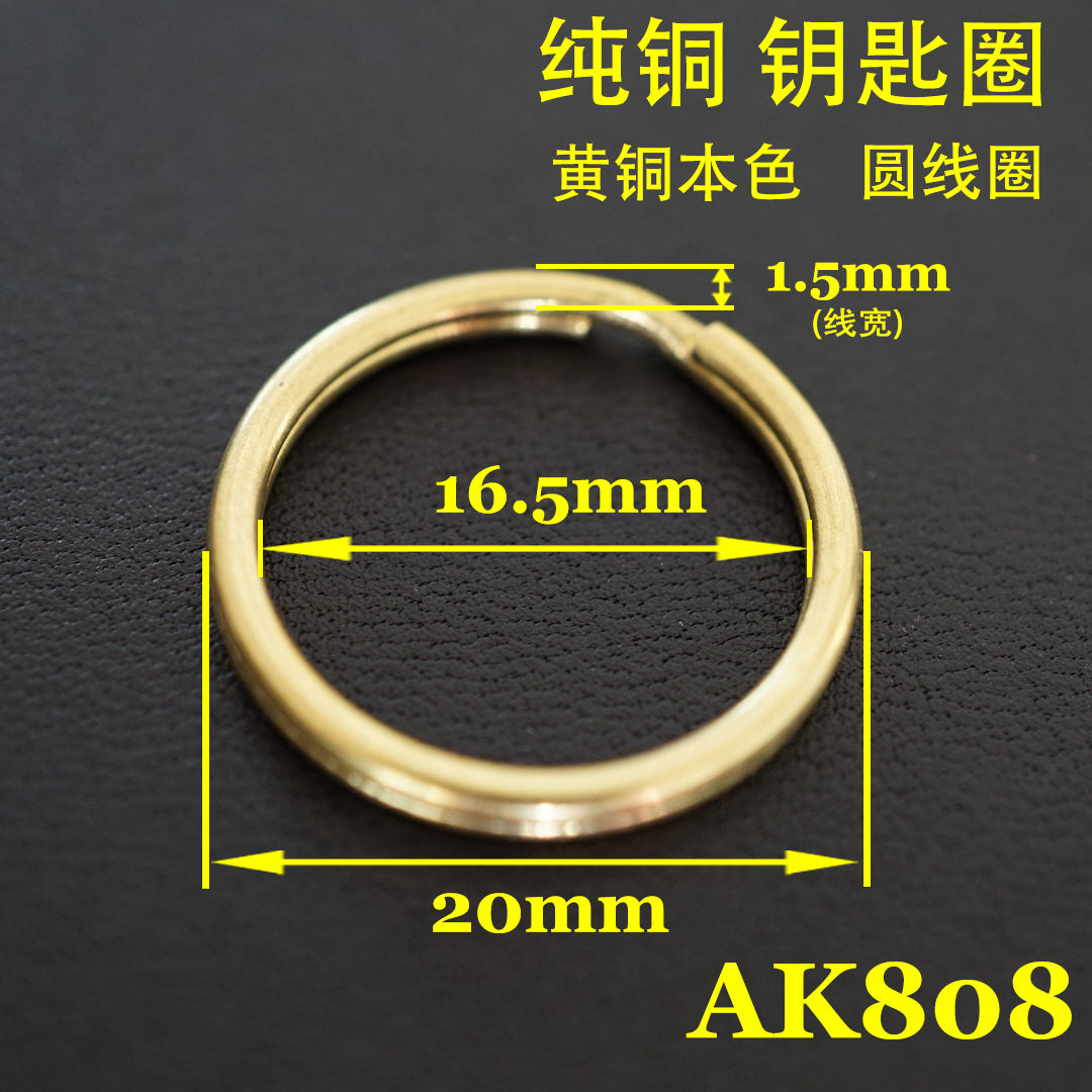 ITEM DESCRIPTION   Brand new and High quality Material: Solid brass Size: see picture  Welcome Wholesale    Package Included:   10pcs