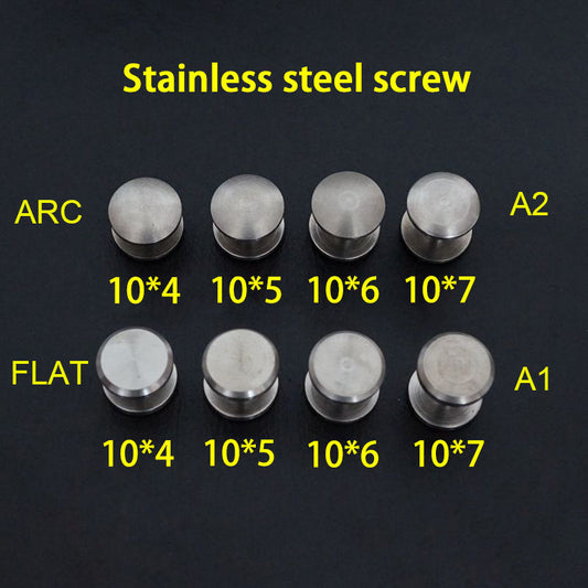 20pcs LeatherCraft Wallet bag Stainless steel Belt Screw Luggage Nail Rivet DIY