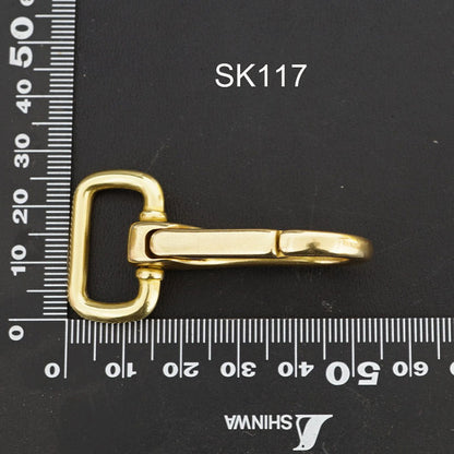 Solid BRASS Rotatable Fastener LeatherCraft Luggage Accessor Bag DIY Parts