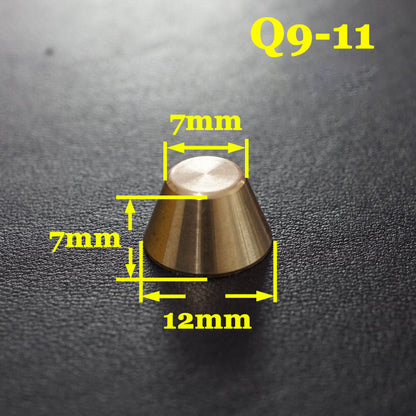 20X Leather Craft Solid Brass Screw Luggage Punk Nail stud Rivet accessories Q9