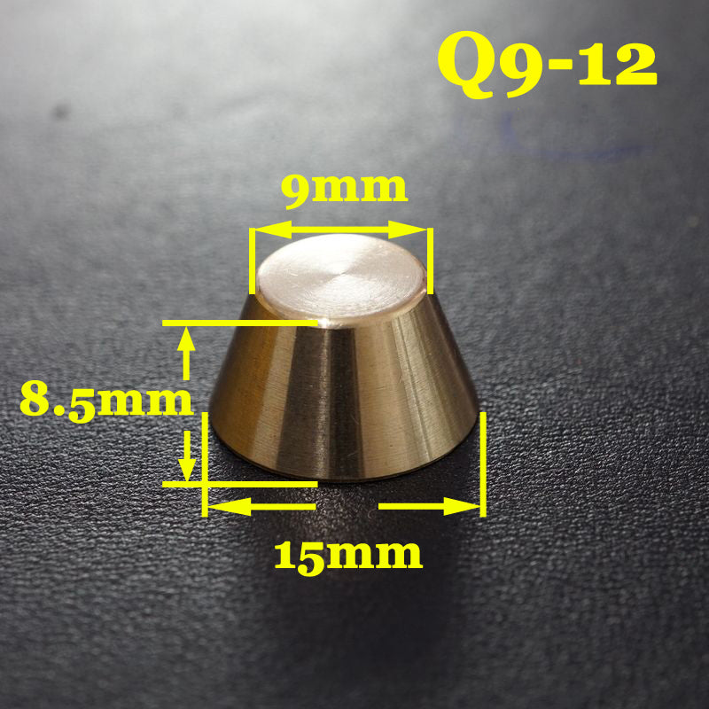 20X Leather Craft Solid Brass Screw Luggage Punk Nail stud Rivet accessories Q9