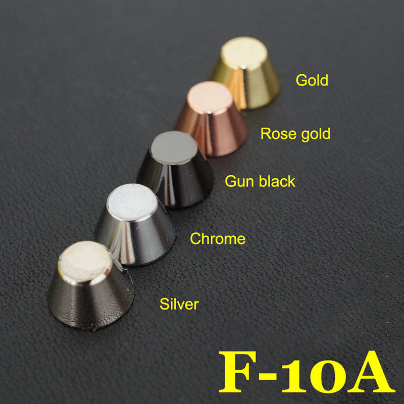 20X Leathercraft Solid Brass Screw Luggage Punk Nail stud Rivet accessories 10mm