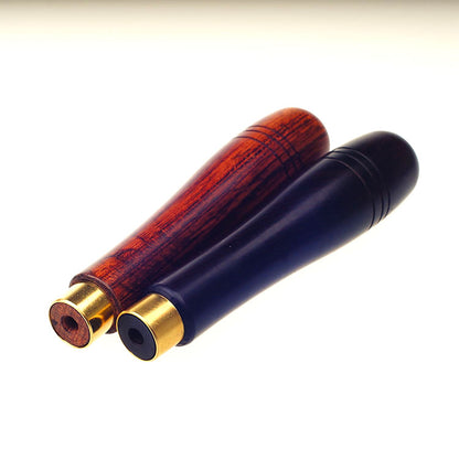 Luxury African blackwood sandalwood handle for leathercraft polish stick tool#4