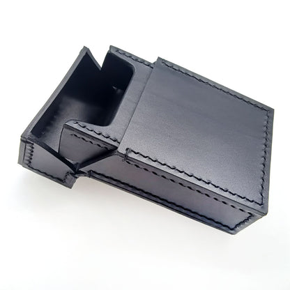 Handmade Custom Made Genuine Leather Cowhide Cigarette Case Pocket Holder Box