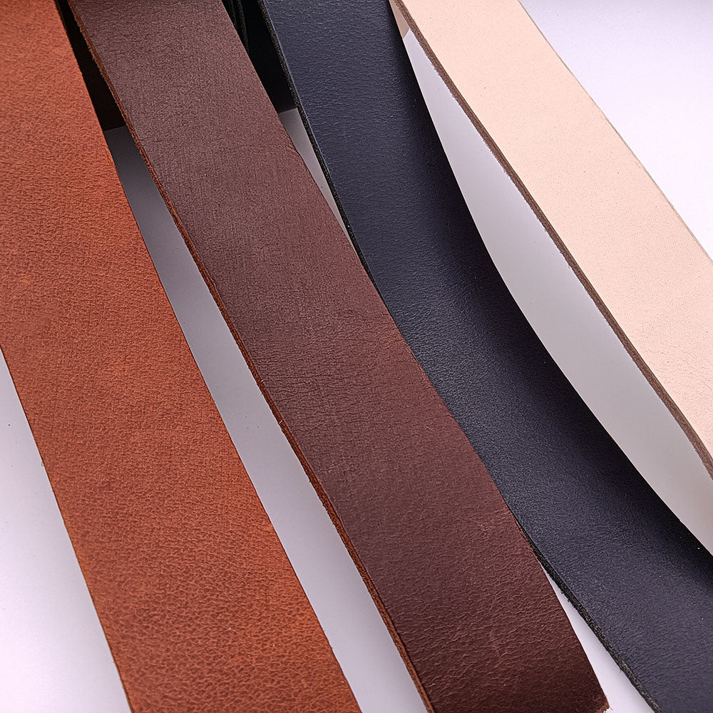 Quality Fatty Vegetable Tanned Leather Belt Blank Material Hand Craft Making DIY