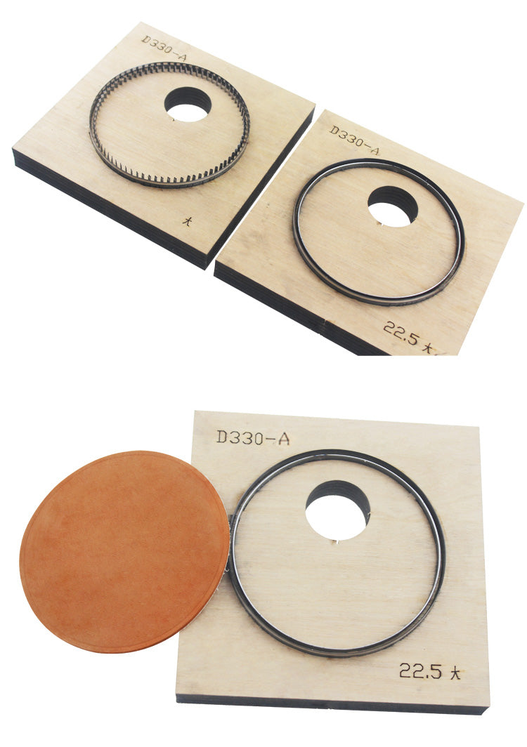 Leather Round/Ploygon Cutter Die Press Line Japan Knife Template Cutting mould