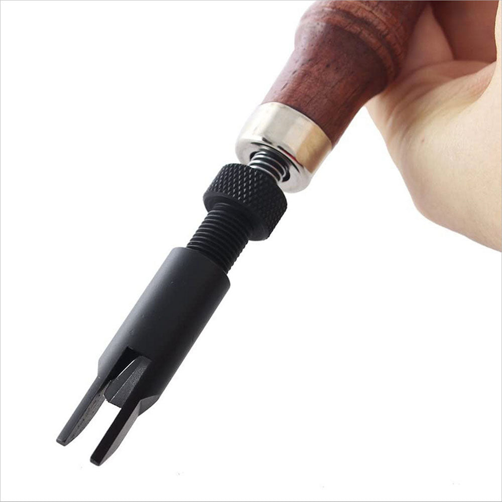 Leather craft adjustable V-type Trencher Stitching Groover worshop DIY Tool