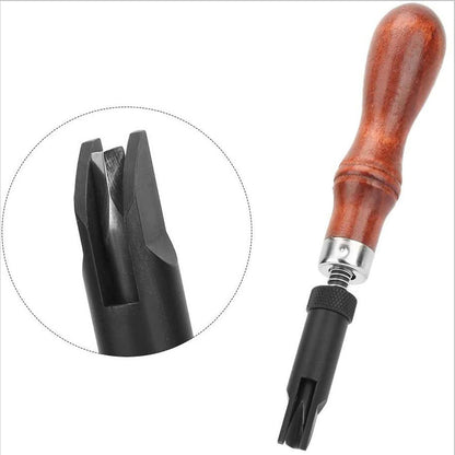 Leather craft adjustable V-type Trencher Stitching Groover worshop DIY Tool