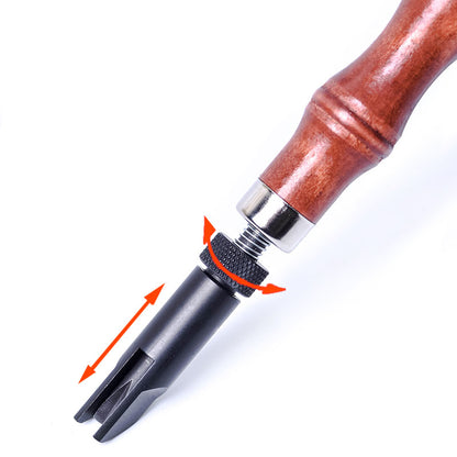 Leather craft adjustable V-type Trencher Stitching Groover worshop DIY Tool