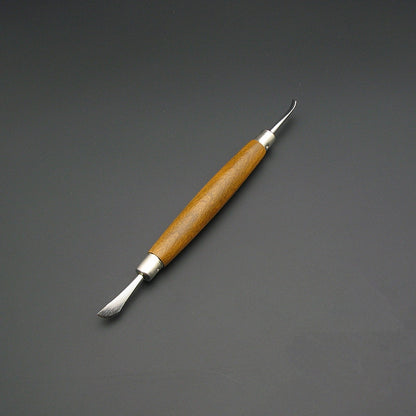 Seiwa Leathercraft Modelling Spoon & Stylus/Carving Blade Tool for Leather & PMC