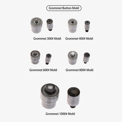 Manual Button Installation Machine Mute Stamping Snap Rivets Eyelet Mold Tools