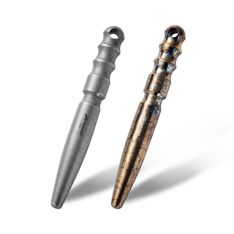 Titanium Alloy Artistic Defensive Tactical Pen Portable Outdoor EDC Gift