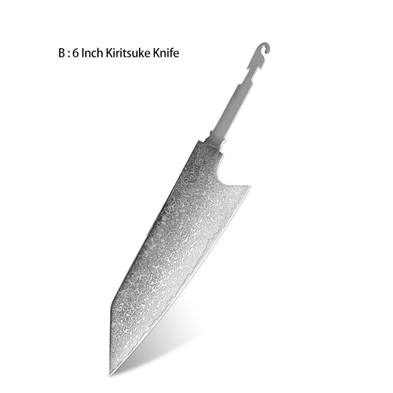 Kitchen Chef Making Knife Blank Blade DIY Tool Home Hobby Damascus Material