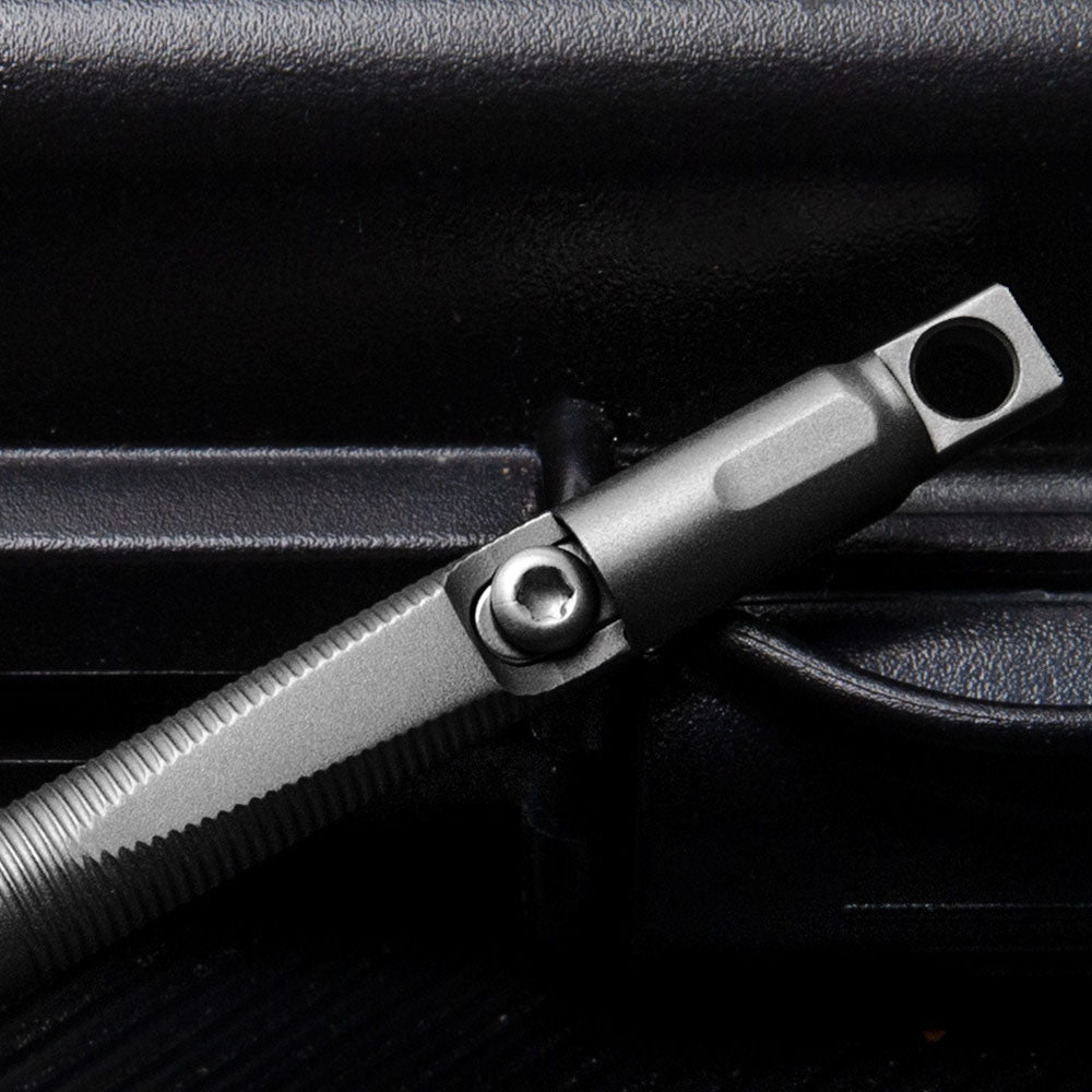 Mini Titanium Alloy Utility Pen Knife Keychain Portable EDC Blade Replaceable