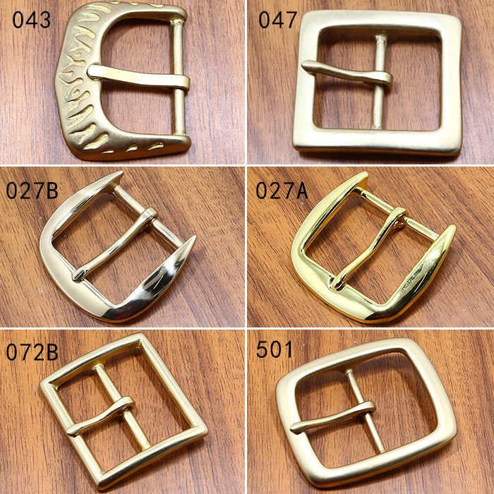 4.5cm Solid Brass Pin Belt Buckle for Men Women Leather craft DIY 42/4 –  Bavercraft