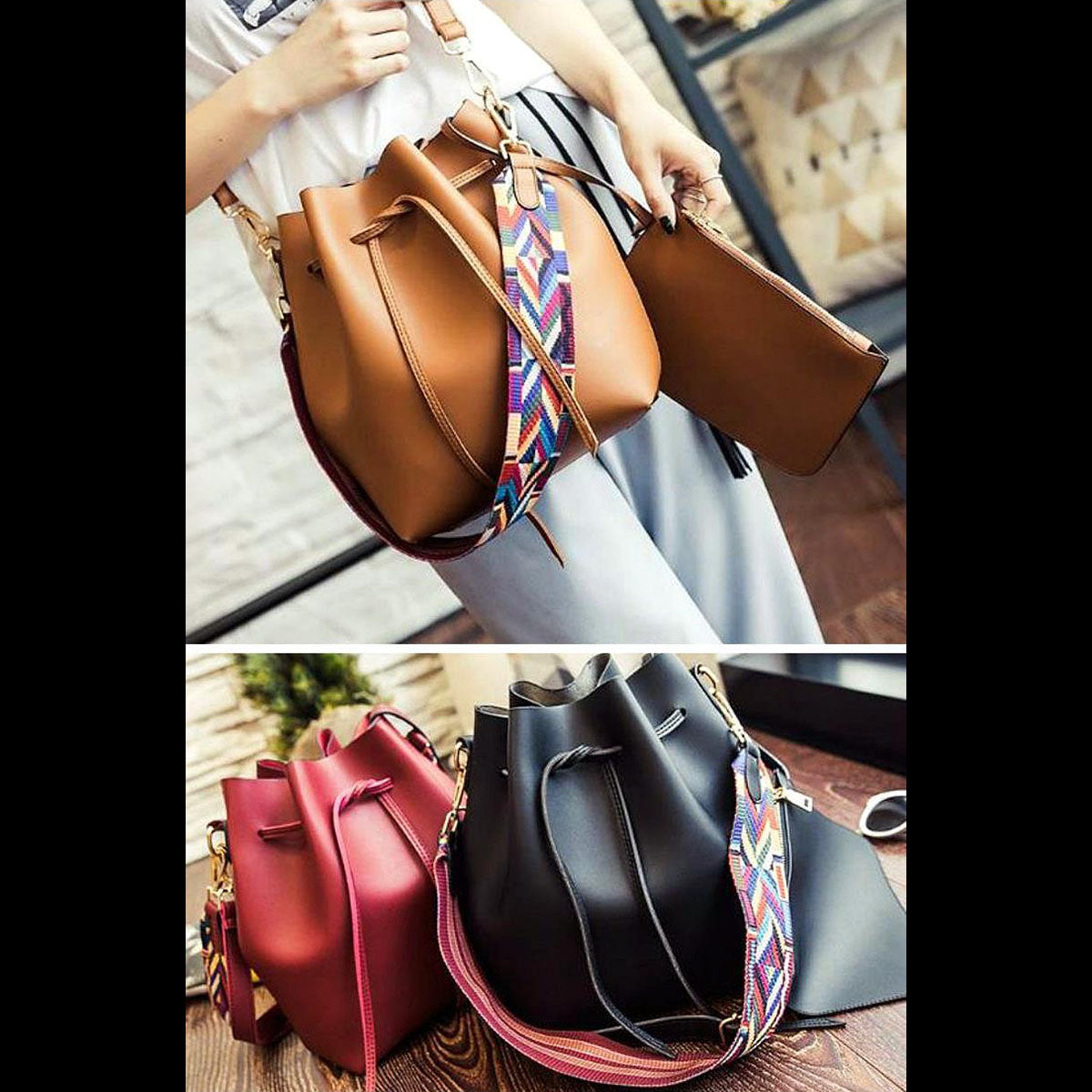 Braided Straps Polyester Cotton Webbing Weaved Handle Woved Shoulder Bag Belts