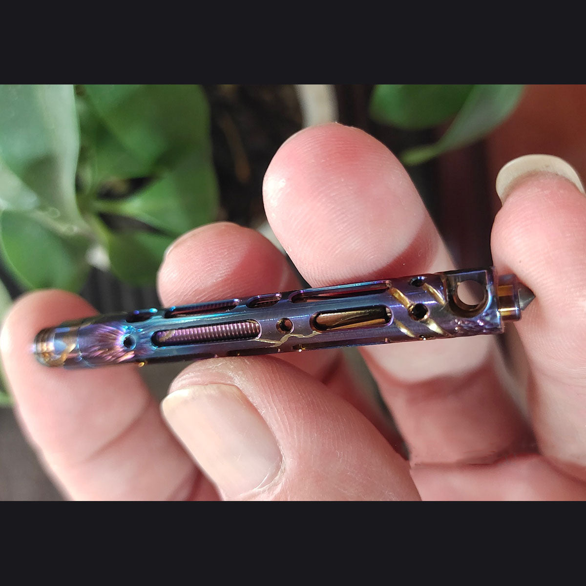 Mini Titanium Alloy Writing Defensive Tactical Pen Portable Pendant EDC Gift