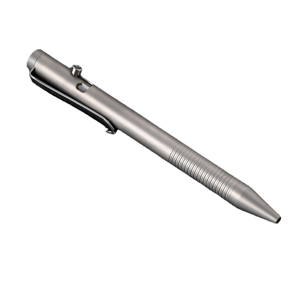 Retractable Ballpoint Pen Titanium Alloy Signature Executive Portable Pocket EDC