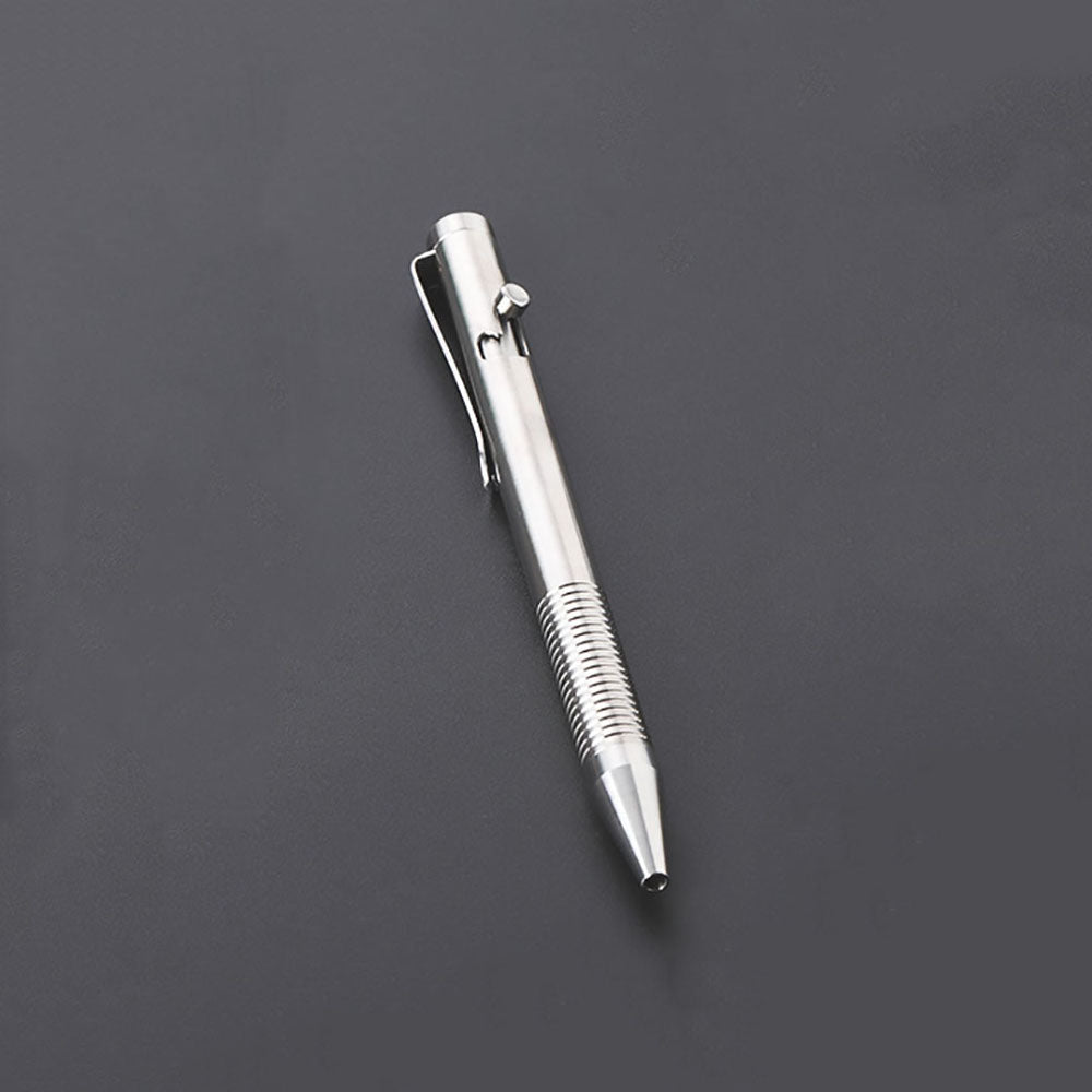 Retractable Ballpoint Pen Titanium Alloy Signature Executive Portable Pocket EDC