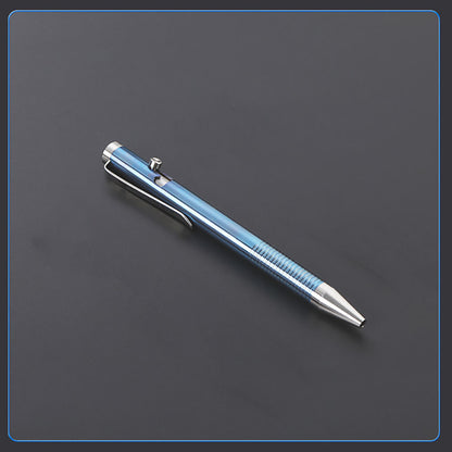 Retractable Ballpoint Pen Titanium Alloy Signature Executive Portable Pocket EDC