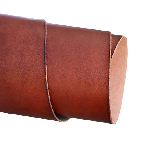 Colorful Fatty Vegetable Tanned Cowhide Leather Craft Material Buttero Style