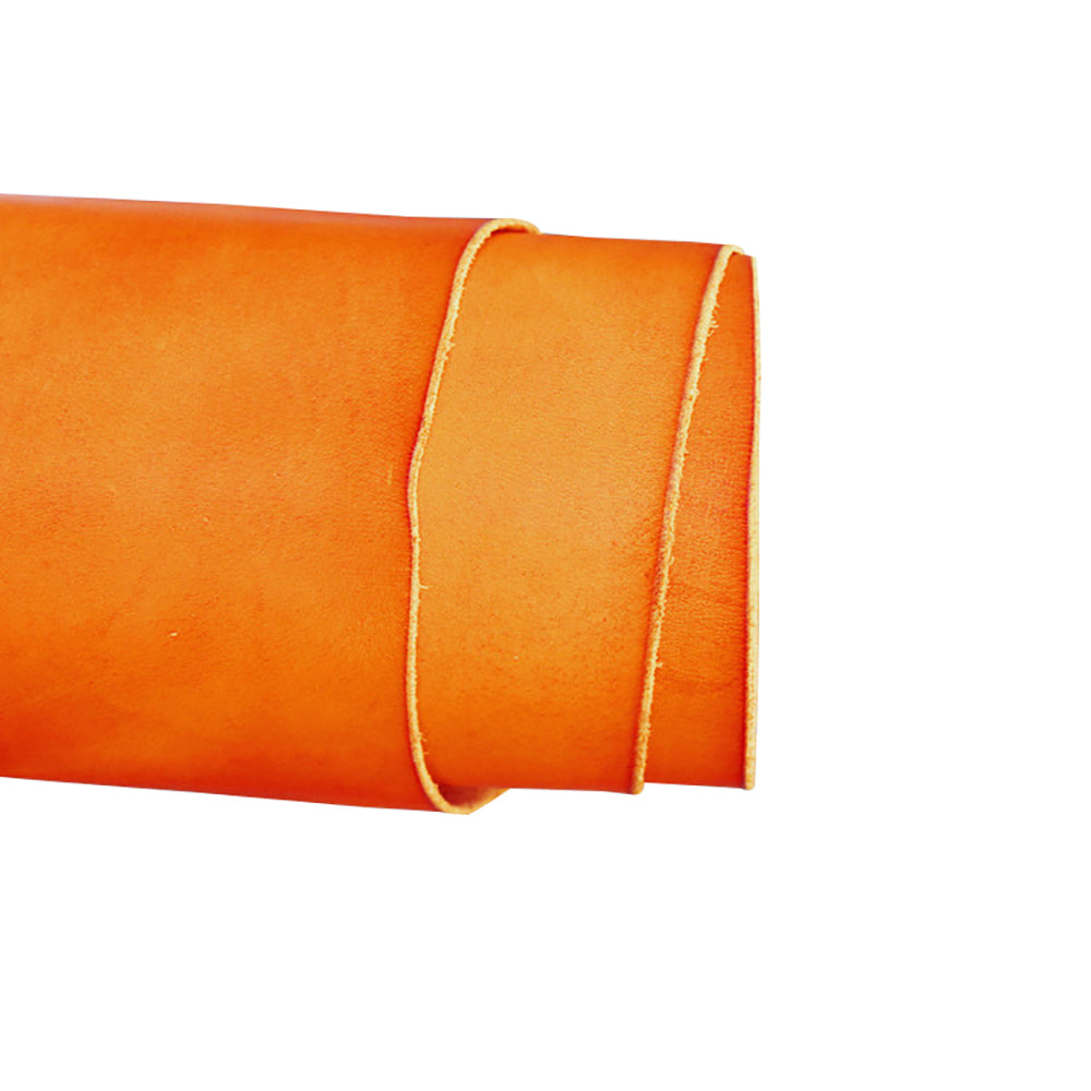 Colorful Fatty Vegetable Tanned Cowhide Leather Craft Material Buttero Style