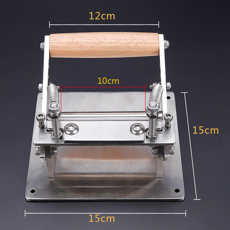 Stainless Steel Leather Craft Thinning Machine Manual Cutting Peeler Diy Tools