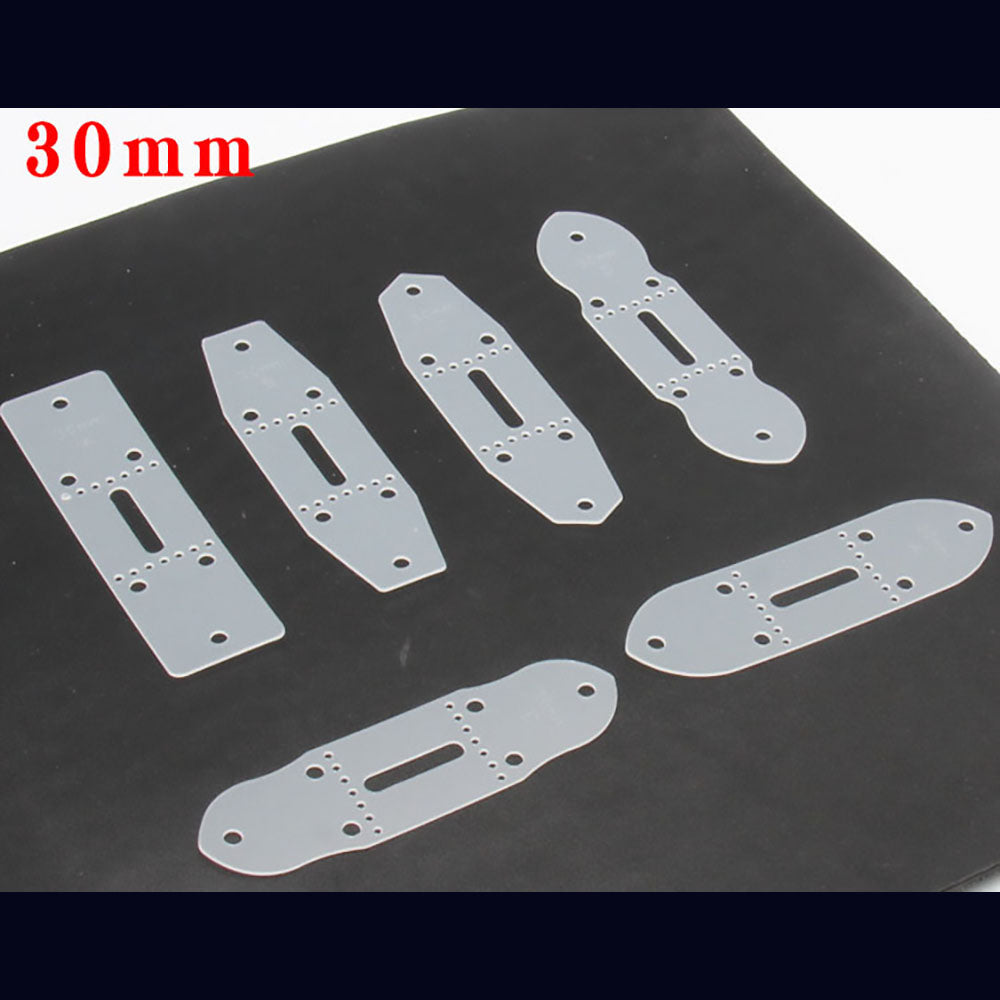 LeatherCraft Belt Buckle Connection Positioning Punching Templater DIY Ruler Set