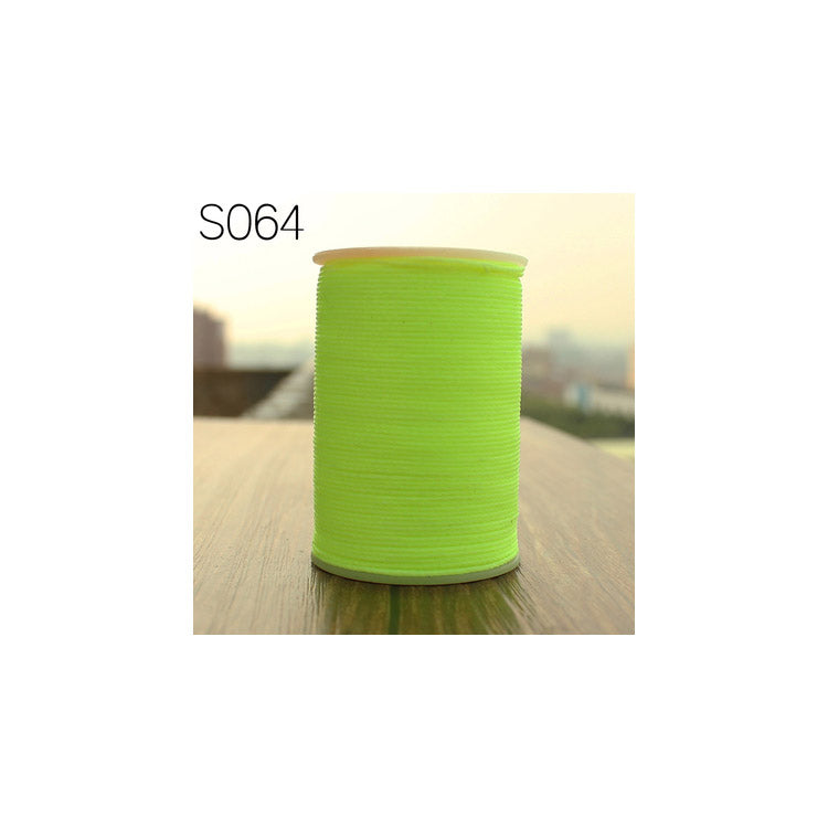 Professional 3 Strands Waxed Lined Thread 0.8mm 60M hand sewing leathercraft